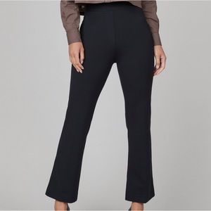 Spanx On The Go Kick Flare Pant Crop Black Small